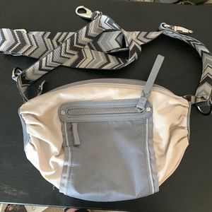 Lululemon Pedal Pusher Bike Crossbody Bag Grey